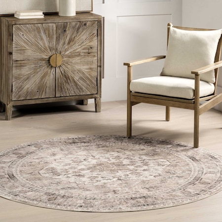 Nuloom Davi Faded Spill Proof Machine Washable Area Rug 6ft HJTH03A-R606
